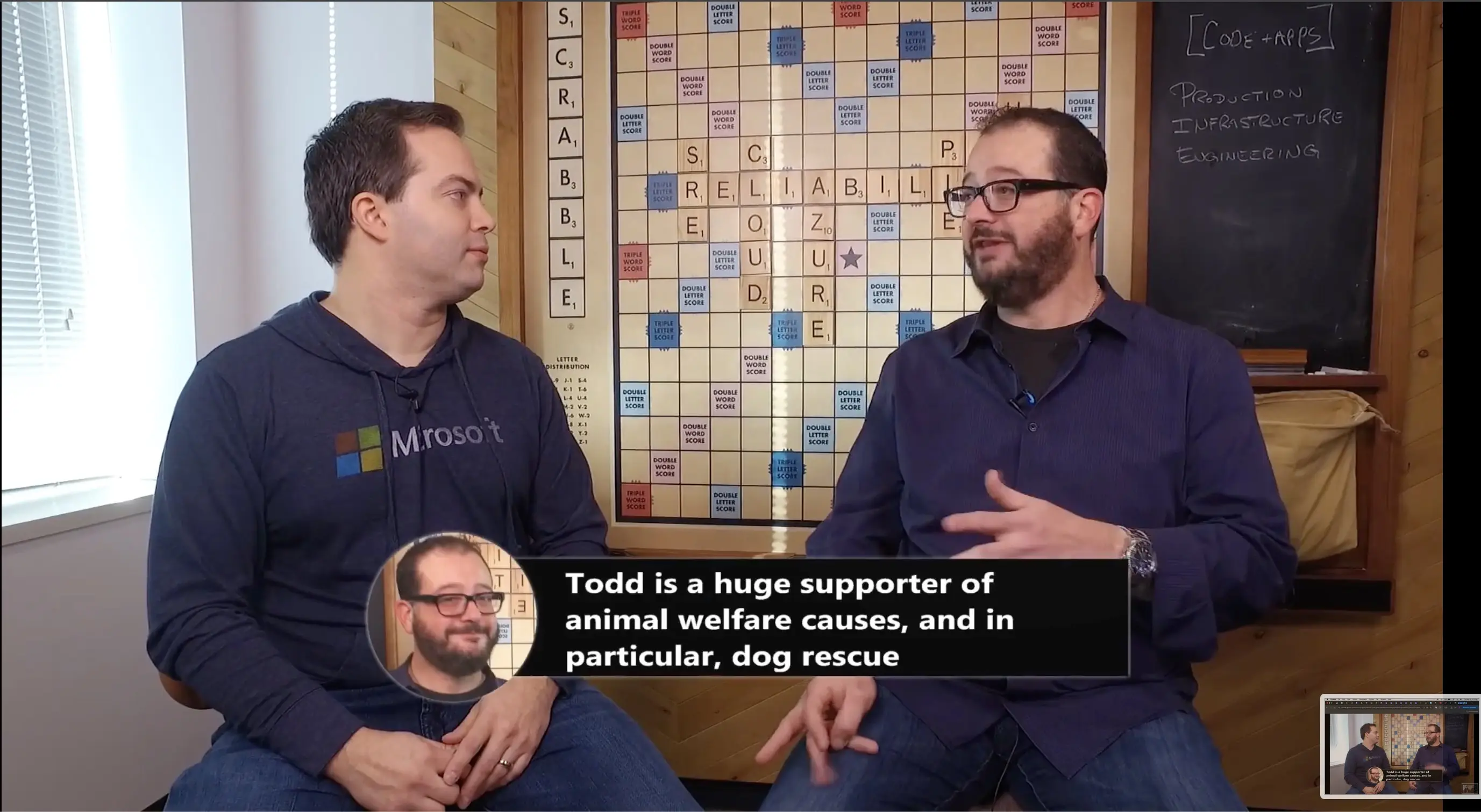 Microsoft TV program featuring Todd Everett Curtiss